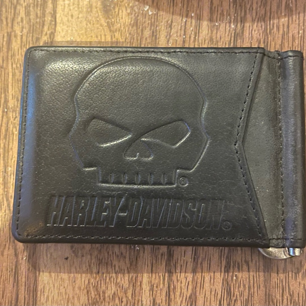 H-D front pocket wallet